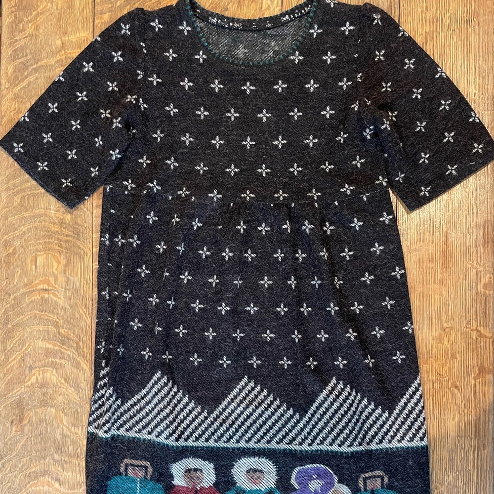 Unique Wool Dress